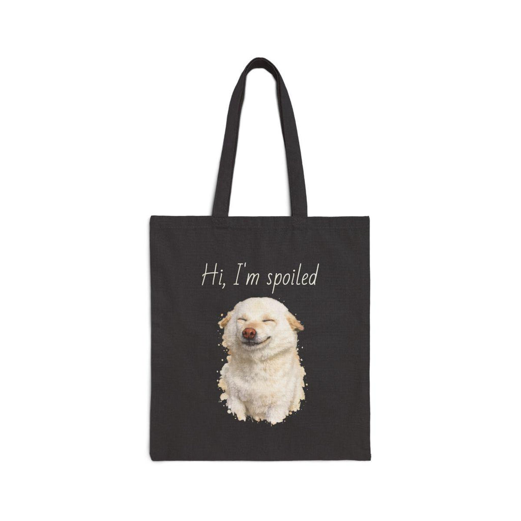 Custom Pet Portrait Tote Bag | Personalized Cat Dog Mom Canvas Bag