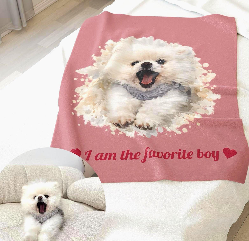 Custom Pet Blanket | Personalized Pet Blanket with Photo | Dog Blanket | Cat Blanket | Pet Mom Gifts | Pet Memorial Gift | Mother Day Gift