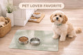 Custom Pet Food Mat | Personalized Pet Feeding Station | Custom Pet Food Placemat with Name | New Puppy Gifts, Anti-slip, quick dry