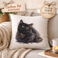 Custom Pet Pillow | Pet Pillow with Photo and Name | Dog Pillow, Cat Pillow, Mother Day Gift, Graduation Gift, College Gift, Pet memorial
